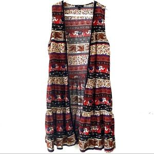 MONTEAU Women’s Lightweight Open Sleeveless Tunic